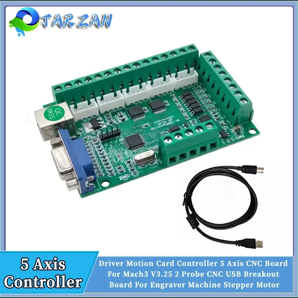 5 Axis Cnc Breakout Board Interface Mach3 - Placa de interfaz Mach3 CNC de