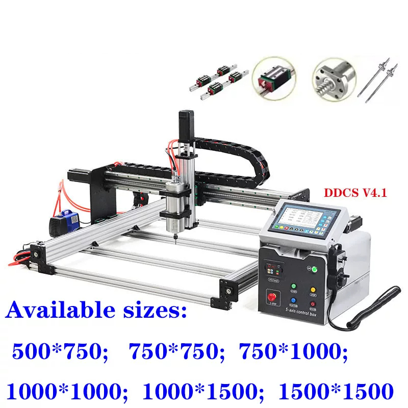 Ddcs V4.1 4 Axis Cnc Offline Controller - Sistema de Control Offline de 4
