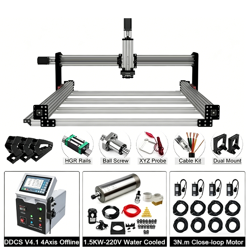 Sistema de Control Offline DDC - Ddcs V4.1 4 Axis Cnc Offline Controller reseña y precio