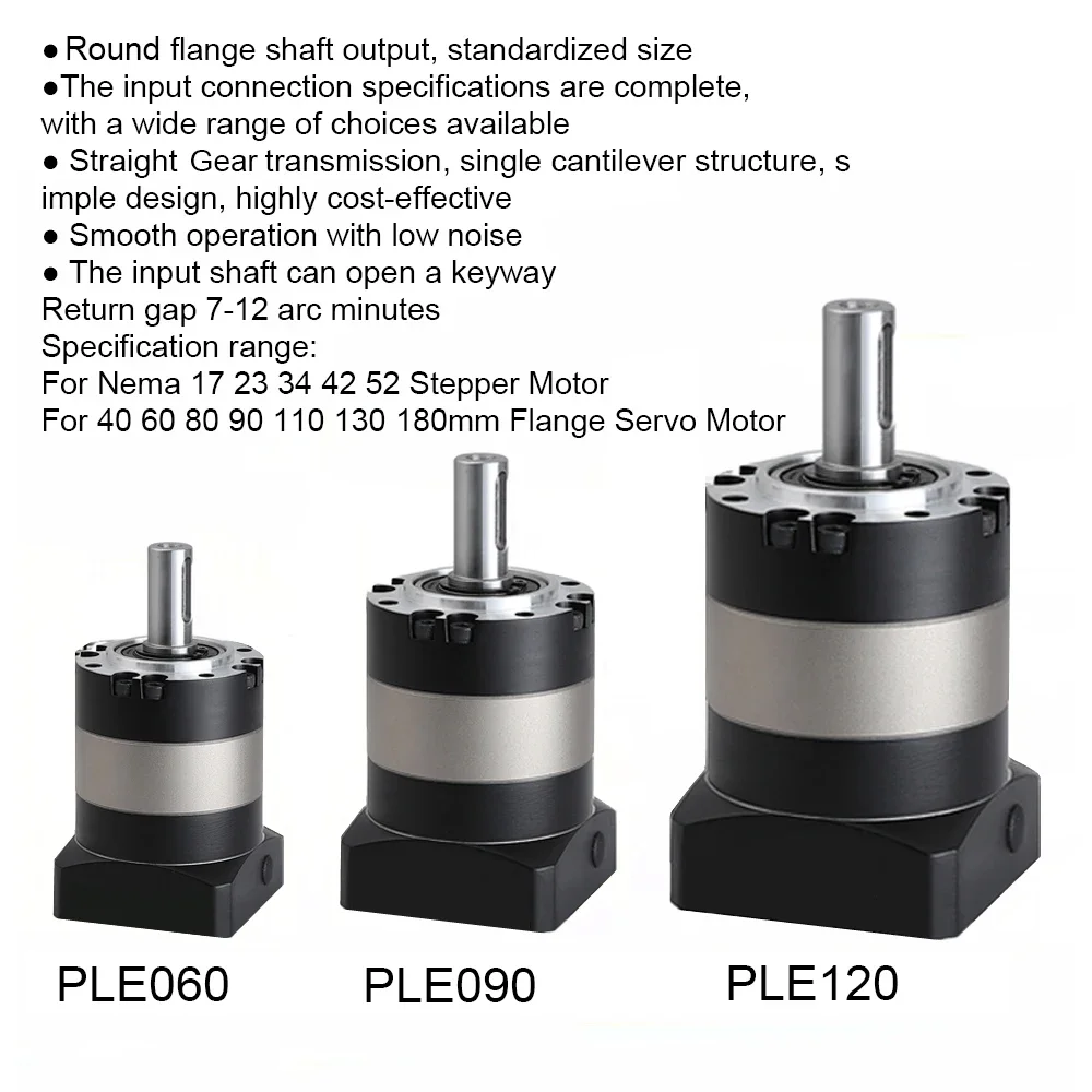 Motorreductor de engranajes pl - Planetary Gearbox Reducer Nema 23 34 reseña y precio