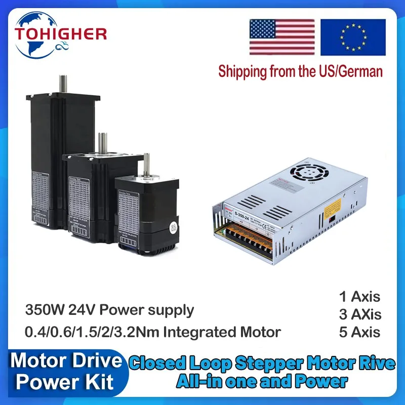Nema17 Nema23 controlador de M - Nema 23 Closed Loop Stepper Motor Driver Kit reseña y precio