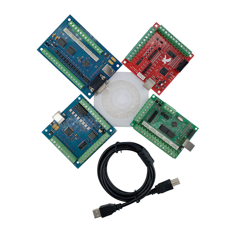 1 unidad de placa de interfaz  - Mach3 Usb Cnc Controller 4 Axis 100Khz reseña y precio