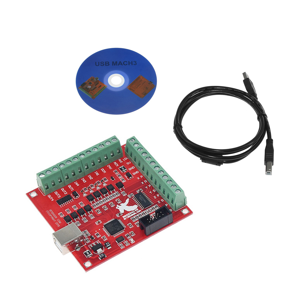 Tarjeta Controladora CNC USB M - Mach3 Usb Cnc Controller 4 Axis 100Khz reseña y precio