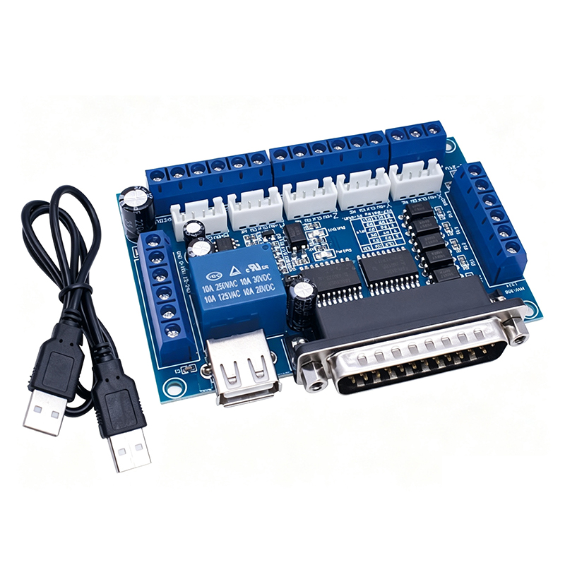 Tarjeta de Control de Interfaz - 5 Axis Cnc Breakout Board Interface Mach3 reseña y precio