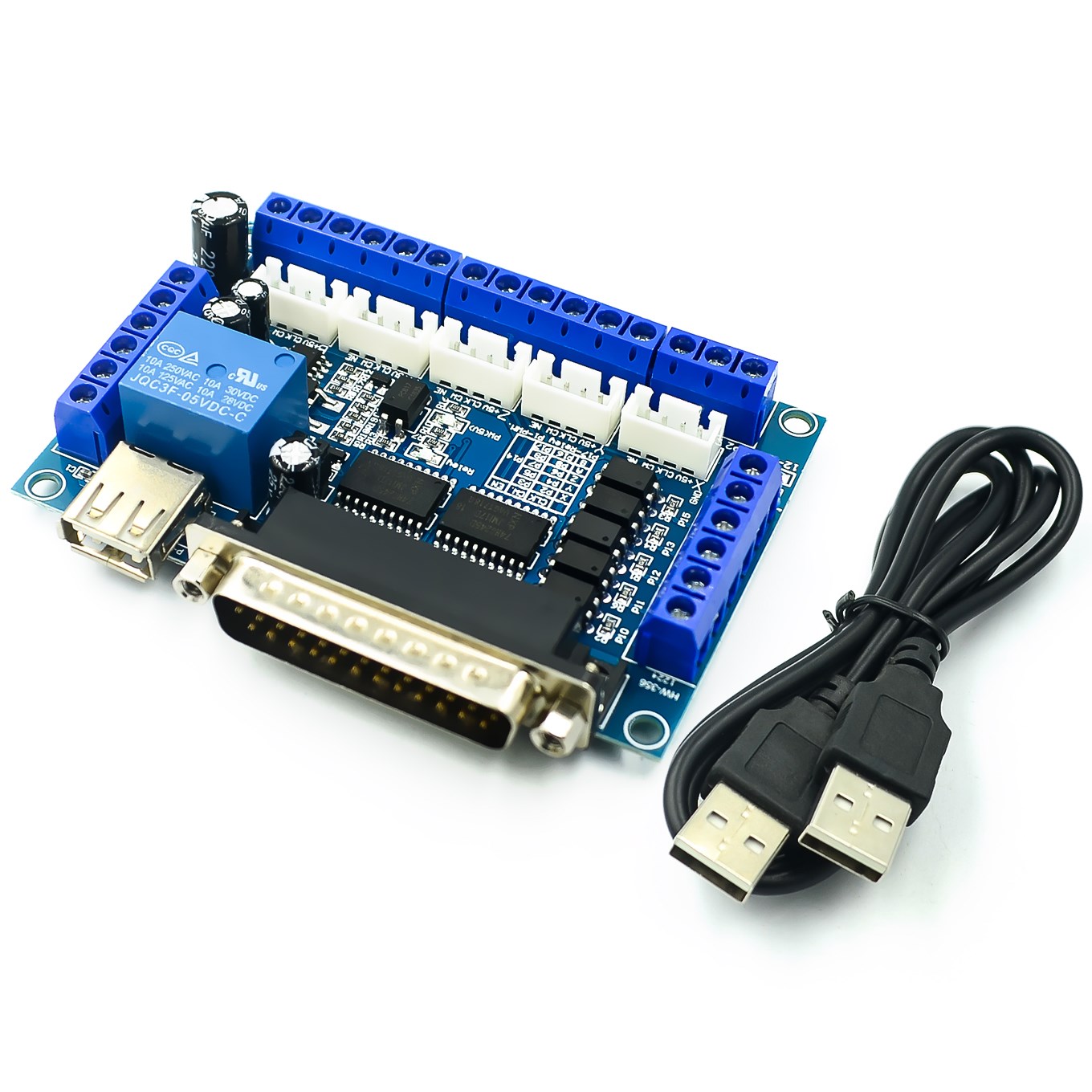 Adaptador de interfaz CNC de 5 - 5 Axis Cnc Breakout Board Interface Mach3 reseña y precio